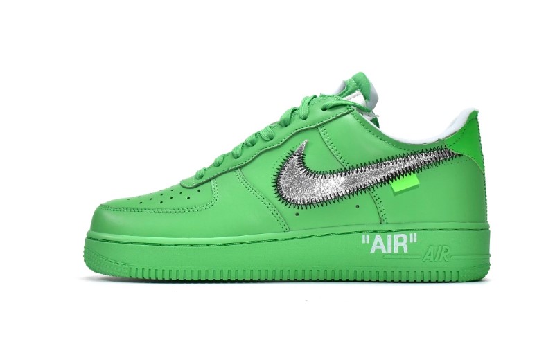 Cocosneakers Nike Air Force 1 Low Off-White Light Green Spark - Rep Sneaker