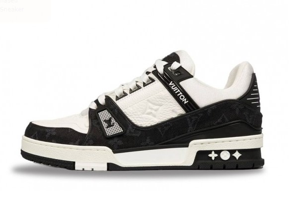 Buy LOUIS VUITTON TRAINER 'DENIM NOIR' - Rep Sneaker
